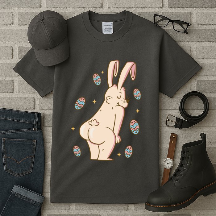 Easter Bunny Funny Twerk Tall T-Shirt