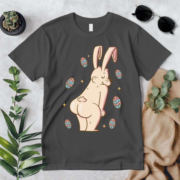 Easter Bunny Funny Twerk Premium T-Shirt