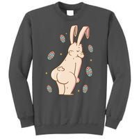 Easter Bunny Funny Twerk Tall Sweatshirt