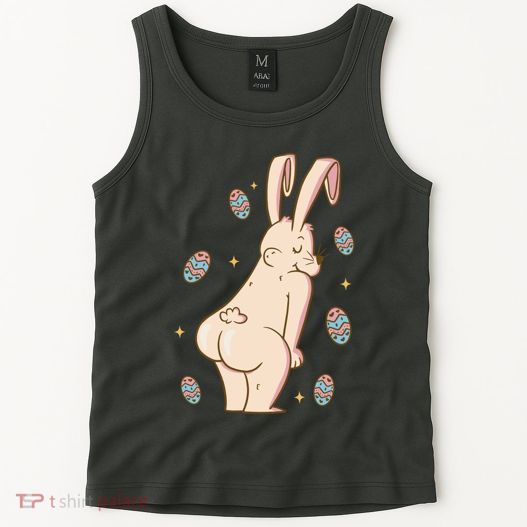 Easter Bunny Funny Twerk Tank Top