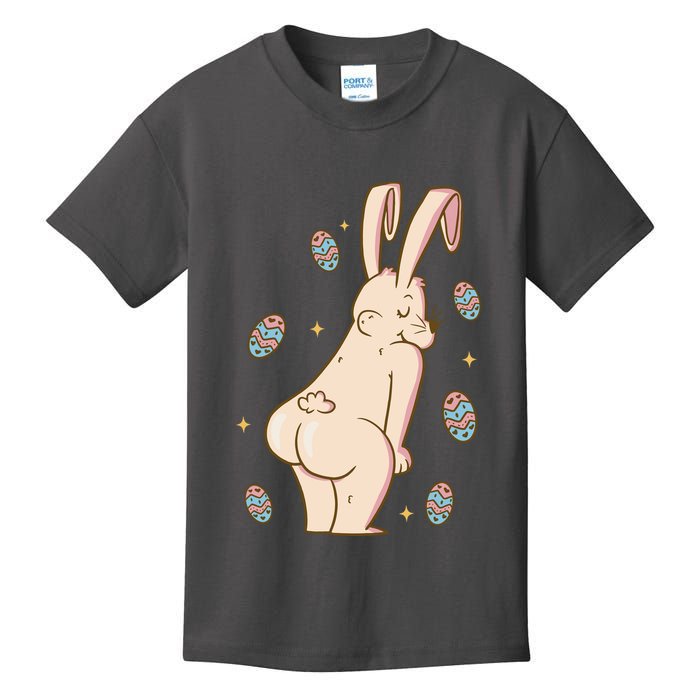 Easter Bunny Funny Twerk Kids T-Shirt