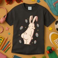 Easter Bunny Funny Twerk Kids T-Shirt