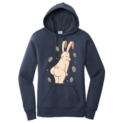 Easter Bunny Funny Twerk Women's Pullover Hoodie