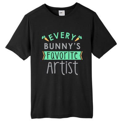 Every Bunny's Favorite Artist, Cute Easter Gift Tall Fusion ChromaSoft Performance T-Shirt