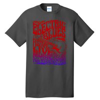 Electric Blues Festival Live Music Santa Cruz California Tall T-Shirt