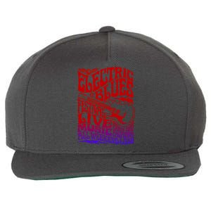 Electric Blues Festival Live Music Santa Cruz California Wool Snapback Cap