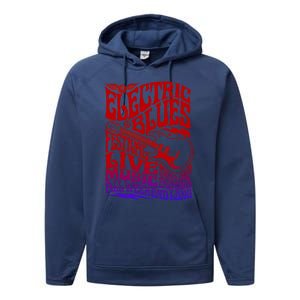 Electric Blues Festival Live Music Santa Cruz California Performance Fleece Hoodie