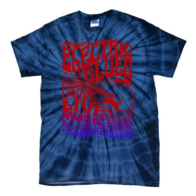 Electric Blues Festival Live Music Santa Cruz California Tie-Dye T-Shirt