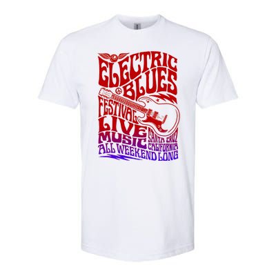 Electric Blues Festival Live Music Santa Cruz California Softstyle® CVC T-Shirt