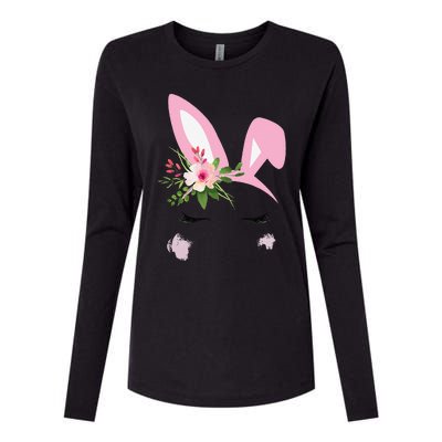 Easter Bunny For Tween Nage Women Womens Cotton Relaxed Long Sleeve T-Shirt