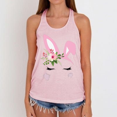 Easter Bunny For Tween Nage Women Women's Knotted Racerback Tank