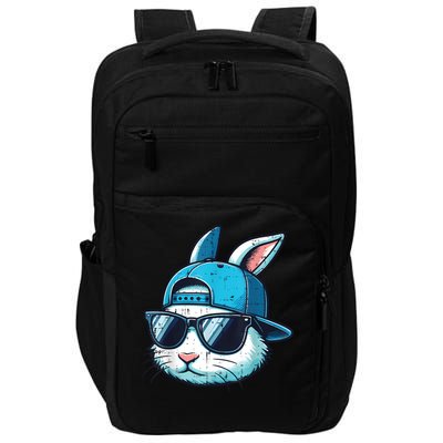 Easter Bunny Face Baseball Cap Sunglasses Rabbit Boy Impact Tech Backpack