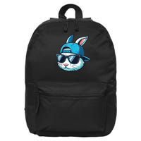 Easter Bunny Face Baseball Cap Sunglasses Rabbit Boy 16 in Basic Backpack