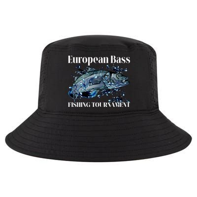 European Bass Fishing Tournament Cool Comfort Performance Bucket Hat