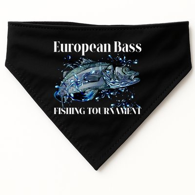 European Bass Fishing Tournament USA-Made Doggie Bandana