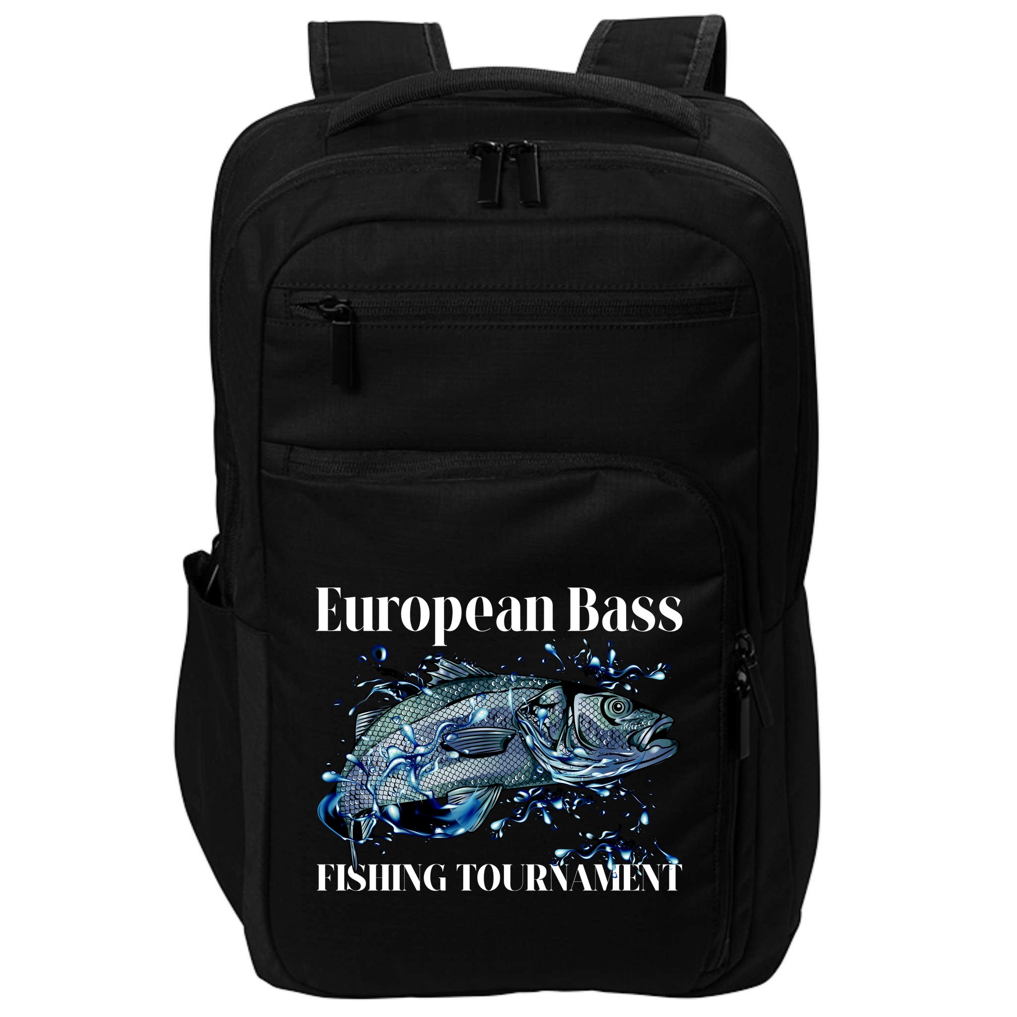 European Bass Fishing Tournament Impact Tech Backpack