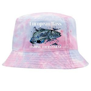 European Bass Fishing Tournament Tie-Dyed Bucket Hat