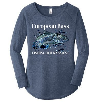 European Bass Fishing Tournament Women's Perfect Tri Tunic Long Sleeve Shirt