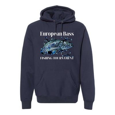 European Bass Fishing Tournament Premium Hoodie