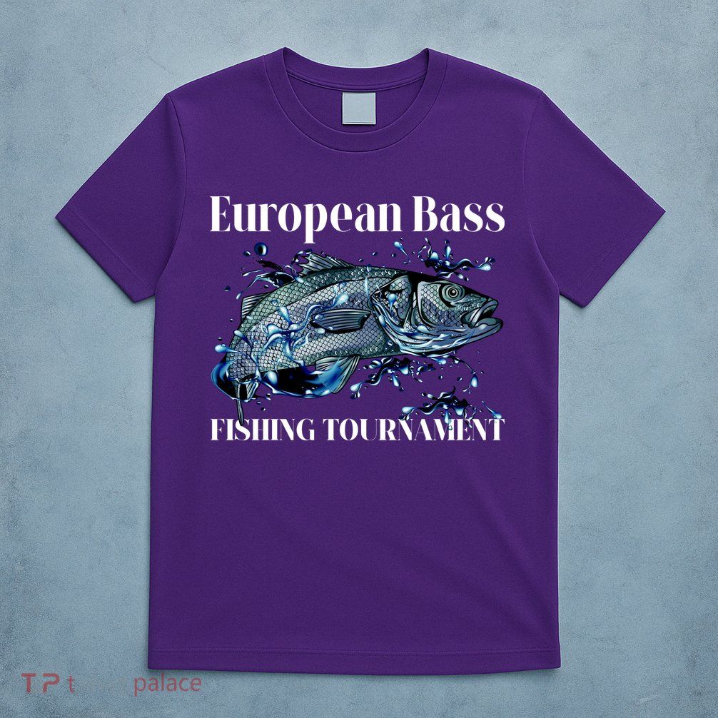 European Bass Fishing Tournament T-Shirt