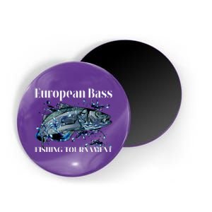 European Bass Fishing Tournament Magnet