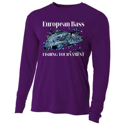 European Bass Fishing Tournament Cooling Performance Long Sleeve Crew