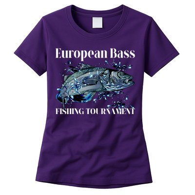 European Bass Fishing Tournament Women's T-Shirt