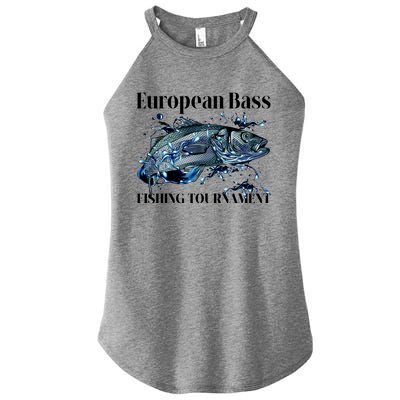 European Bass Fishing Tournament Women's Perfect Tri Rocker Tank