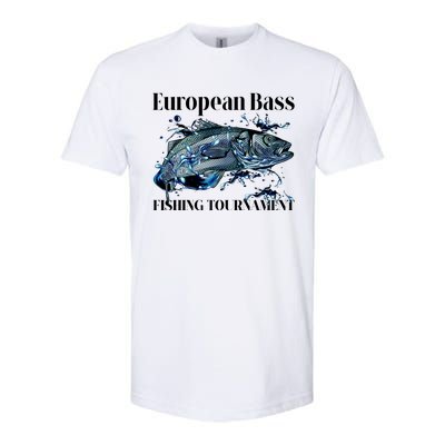 European Bass Fishing Tournament Softstyle CVC T-Shirt