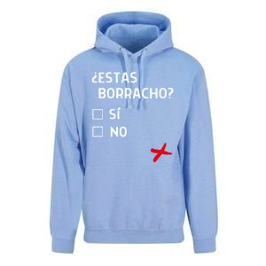 Estas Birracho? Funny Spanish Gift Unisex Surf Hoodie