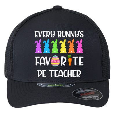 Every Bunny's Favorite PE Teacher Flexfit Unipanel Trucker Cap