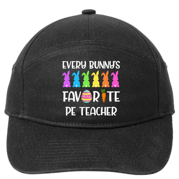 Every Bunny's Favorite PE Teacher 7-Panel Snapback Hat