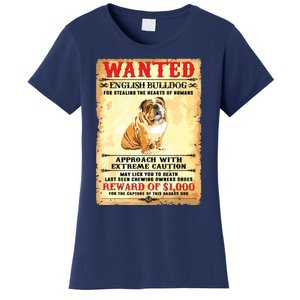 English Bulldog Funny Dog Lover Gifts Women's T-Shirt