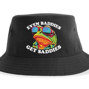 Even Baddies Get Saddies Sustainable Bucket Hat