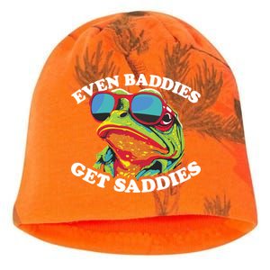 Even Baddies Get Saddies Kati - Camo Knit Beanie