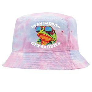 Even Baddies Get Saddies Tie-Dyed Bucket Hat