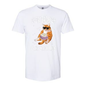 Even Baddies Get Saddies Funny Cat Meme Softstyle CVC T-Shirt