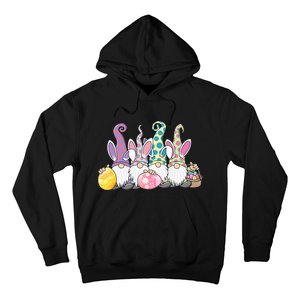 Easter Bunny Gnome Easter Eggs Hunting Hoodie