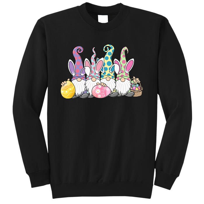 Easter Bunny Gnome Easter Eggs Hunting Sweatshirt