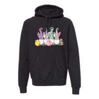 Easter Bunny Gnome Easter Eggs Hunting Premium Hoodie