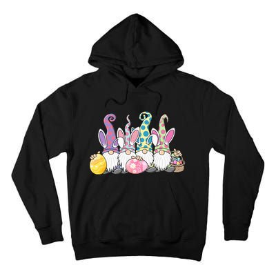 Easter Bunny Gnome Easter Eggs Hunting Tall Hoodie