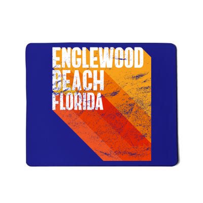 Englewood Beach Gift Retro Style Florida Gift Mousepad