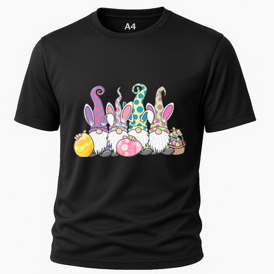 Easter Bunny Gnome Easter Eggs Hunting Cooling Performance Crew T-Shirt