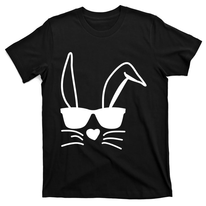 Easter Boy Girl Hip Easter Bunny Sunglasses T-Shirt