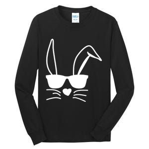 Easter Boy Girl Hip Easter Bunny Sunglasses Tall Long Sleeve T-Shirt