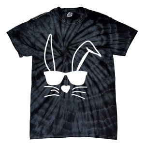 Easter Boy Girl Hip Easter Bunny Sunglasses Tie-Dye T-Shirt