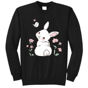 Easter Bunny Girl Ladies Easter Easter Gift Sweatshirt