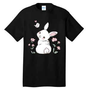 Easter Bunny Girl Ladies Easter Easter Gift Tall T-Shirt