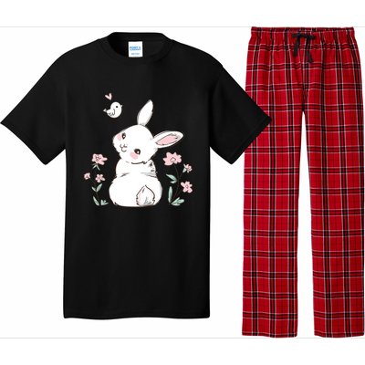 Easter Bunny Girl Ladies Easter Easter Gift Pajama Set