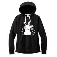 Easter Bunny Girl Ladies Easter Easter Gift Women's Fleece Hoodie